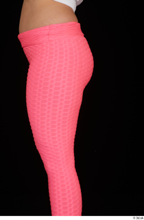  Leticia casual dressed pink leggings thigh 0003.jpg